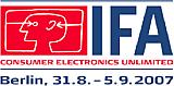 IFA 2007-Logo [Foto: Messe Berlin]
