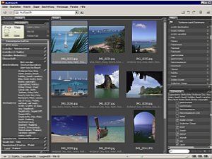 Beste Möglichkeiten zum Sichten und Ändern der IPTC-Texte bietet Bridge, die Bilddatenbank zu Photoshop CS2 und CS3 [Fotos: Heico Neumeyer]