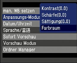 Sigma SD14 Screenshot Vorschaumodi [Foto: MediaNord]
