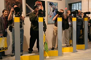 Ansturm auf neue Nikon-Kameras [Foto: Daniela Schmid]