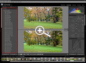 Das Vorgaben-Feld in Adobe Photoshop Lightroom   [Foto: Dr. Bernd Schäbler] 