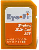 Eye-Fi Wireless SD-Card 2 GB
 [Foto: Eye-Fi]