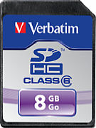 Verbatim SDHC-Karte 8 GB  [Foto: Verbatim]