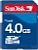 SanDisk SDHC Card 4 GByte
