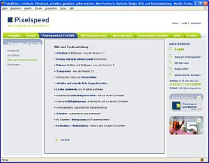 Fotokalender - Pixelspeed Hilfe [Foto: MediaNord]