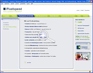 Fotokalender - Pixelspeed Hilfe [Foto: MediaNord]