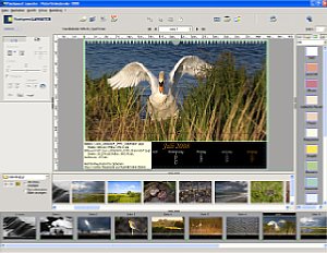 Fotokalender Pixelspeed Bearbeitungsfenster [Foto: MediaNord]