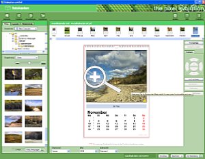 Fotokalender Fotokasten Bearbeitungsfenster [Foto: MediaNord]