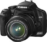 Canon EOS 450D mit Objektiv EF S18-55mm IS [Foto: Canon]