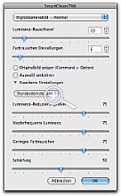 Fotostation Pro - Das integrierte SmartClean-Werkzeug bietet umfangreiche Einstellungsmöglichkeiten zur Rauschunterdrückung. [Foto: Torsten Kieslich]