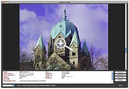 Fotostation Pro - Die Bildvorschau bietet auch alle wichtigen Metadaten auf einen Blick. [Foto: Torsten Kieslich]