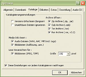 Rezension CDWinder – Katalogisierungsdialog [Foto: MediaNord]