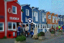 Zu wenig Pixel (links) sind schlecht, zu viele (rechts) aber auch, wie diese schematische Illustration zeigt [Foto: Dietmar Wüller]