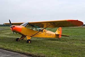 Die Piper ist ein gutes Flugzeug für Bildflüge: Langsam, mit guter Rundumsicht, und nur kleine Streben stören den Blick [Foto:Sascha Stewen]