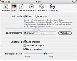 Hier kann man sein FotoMagico 2 Pro individuell konfigurieren [Foto: Gerd M. Hofman]