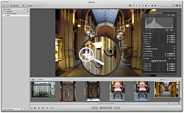 Aperture 2.1 – alte Benutzeroberläche [Foto: Torsten Kieslich]