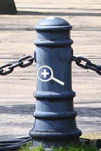 Fokussierprobleme – Statue Pylon [Foto: Ralf Conrads]