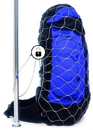 Pacsafe Sicherheitsnetz pacsafe 85 [Foto: Pacsafe]