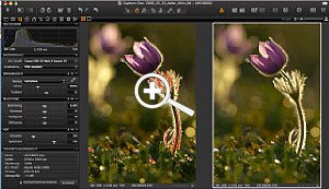 Bild 5: HDR-Tool mit eingeschalteter Überbelichtungswarnung [Foto: Dr. Thomas Hafen]