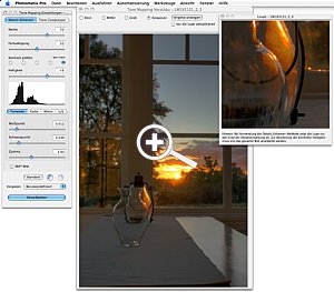 Bild 5: Tone-Mapping-Fenster [Foto: Dr. Thomas Hafen]