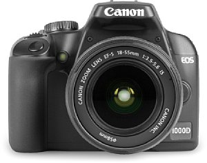 Testbericht Canon EOS 1000D Spiegelreflexkamera, Systemkamera