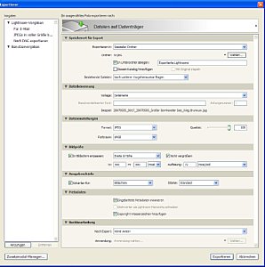 Adobe Photoshop Lightroom 2 - Exportieren [Foto: MediaNord]