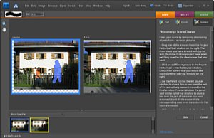 Übermalt man störende Touristen, dann erzeugt Photoshop Elements 7 eine menschenleere Montage. [Foto: Heico Neumeyer]