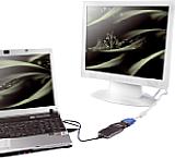 Xystec Multi Display USB2.0 auf DVI- und VGA-Adapter [Foto: Pearl]