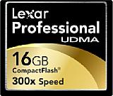 Lexar Professional UDMA 300x Speed CompactFlash-Karte 16GB [Foto: Lexar]