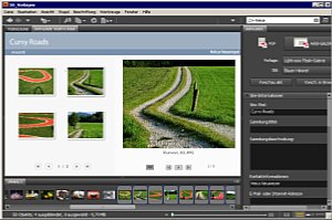 Direkt innerhalb von Bridge gibt es jetzt Optionen und Vorschau für Webgalerien und PDF-Kataloge. [Foto: Heico Neumeyer]