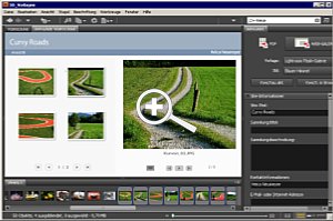 Direkt innerhalb von Bridge gibt es jetzt Optionen und Vorschau für Webgalerien und PDF-Kataloge. [Foto: Heico Neumeyer]