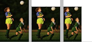 Die Funktion «Content-aware scaling&raquo; schrumpft das Bild, wirft aber nur unwichtige  [Foto: Getty Images]