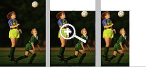 Die Funktion «Content-aware scaling&raquo; schrumpft das Bild, wirft aber nur unwichtige  [Foto: Getty Images]