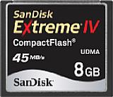 SanDisk Extreme IV CompactFlash 8 GByte [Foto: Sandisk]