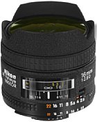 Nikon 16 mm 2.8 AF D Fisheye