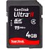 SanDisk&nbsp;Ultra II SDHC Card 4 GByte: klicken Sie f�r weitere Informationen
