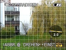 Panasonic Lumix DMC-FZ28 – Begradigungsfunktion [Foto: Yvan Boeres]