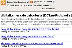 DCTau RSS-Feed [Foto: MediaNord]