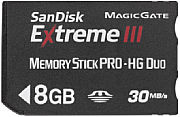 SanDisk Extreme III Memory Stick Pro HG 8 GB [Foto: SanDisk]