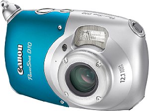 Canon PowerShot D10 Blau [Foto: Canon]