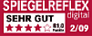 Spiegelreflex digital Ausgabe 02/2009 sehr gut 81,0 Punkte
