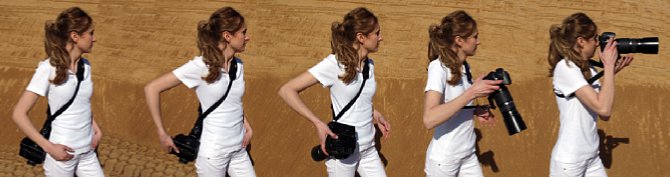 California Sunbounce R-Strap in der Anwendung [Foto: California Sunbounce]