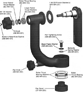 Wimberley Head Version II (WH-200 Assembly Drawing) [Foto: Wimberley]