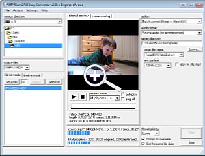 MP4Cam2AVI Programmfenster [Foto: MediaNord]