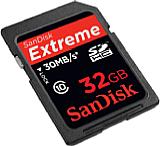 SanDisk Extreme 32 GB SDHC [Foto: SanDisk]