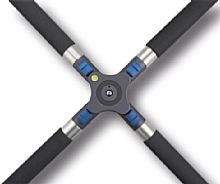 Novoflex QuadroPod Basis QP B, Basiskopf für vier Stativbeine [Foto: Novoflex]