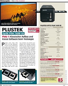 Spiegelreflex digital&nbsp;Scanner-Vergleichstest&nbsp;Vier Diascanner im Vergleich