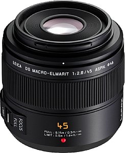 Panasonic Leica DG Macro Elmarit 2.8 45mm ASPH OIS [Foto: Panasonic]