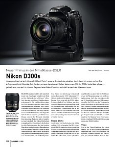 DigitalPhoto&nbsp;Kamera-Einzeltest&nbsp;Nikon D300s