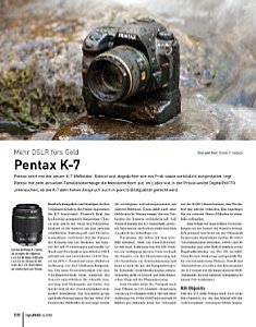 DigitalPhoto&nbsp;Kamera-Einzeltest&nbsp;Pentax K-7